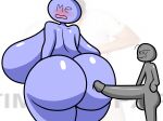 1girl1boy anon big_ass big_breasts big_penis fat_ass funny jp20414(artist)