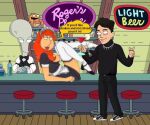  american_dad crossover family_guy klaus_heissler lois_griffin roger_(american_dad) shaken some_guy 