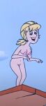 1girl 2024 black_eyes breasts edit eyelashes female_only first_porn_of_character mad_mad_mad_monsters navel nipples no_bra no_panties open_mouth pink_nipples ponytail pussy rankin-bass sexy_breasts yellow_hair