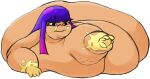  1girl big_belly fat_ass glitch_techs huge_ass miko_kubota nude obese 