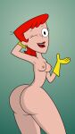 1girl ass breasts dexter&#039;s_laboratory dexter&#039;s_mom female_only light-skinned_female light_skin nipples nude tjlive5