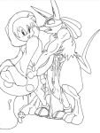 2boys anthro anthro_penetrating anthro_penetrating_human crossover duo frontierbrain human human_penetrated ice_climber lucario male male/male male_only monochrome nintendo penis pokemon popo_(ice_climber) super_smash_bros. yaoi