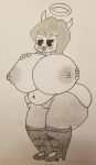 alice_angel angel bendy_and_the_ink_machine chubby_female fnafmania247 hand_drawn hyper_breasts thick_thighs