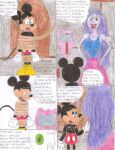 comic crossover disney disney_channel green_eyes lipstick madam_mim mickey_mouse mouse purple_hair shrekrulez the_sword_in_the_stone witch
