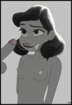 after_fellatio after_oral cum disney faceless_male meg_(paperman) monochrome nipples paperman_(film) penis tagme testicle th-gimpnoob