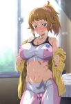 1girl ai_generated big_breasts breasts female_focus gundam gundam_build_fighters_try gym hoshino_fumina long_hair necromancer_(artist) pants patreon patreon_paid patreon_reward sports_bra stable_diffusion stable_diffusion	1girl teen