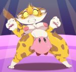  1boy 1girl anthro areola big_breasts bigdon1992 blush breasts chest_tuft clawroline clenched_teeth delicious_pussy dipstick_tail duo felid gloves_(marking) high_res huge_thighs insanely_hot kirby kirby_(series) kirby_and_the_forgotten_land leg_markings leopard male male/female mammal markings multicolored_body nintendo nipples nude oral pantherine pink_areola pink_body pink_nipples pussylicking sex sexy sexy_body sexy_breasts socks_(marking) spots spotted_body tail tail_markings teeth thick_thighs tuft vaginal_penetration waddling_head wide_eyed yellow_sclera 