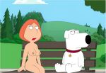  beastiality brian_griffin family_guy lois_griffin park_bench 