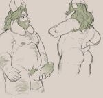 1boy 2d 2d_(artwork) absurd_res anthro anthro_only asgore_dreemurr balls beard big_penis boss_monster caprine don_conej0 floppy_ears fur furry furry_male furry_only genitals goat goat_ears goat_horns grabbing_own_penis grabbing_penis hair high_res horns humanoid_genitalia humanoid_penis male male_anthro male_nipples male_only mammal monster monster_boy multiple_views nipples nude nude_anthro nude_male penis simple_background solo_anthro solo_male tail tail_tuft testicle testicles undertale undertale_(series) video_game_character video_games