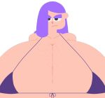  female_only hyper_breasts lily_(duolingo) videogamedunky 