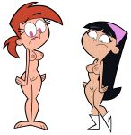  2_girls cndhpr nickelodeon nude standing the_fairly_oddparents trixie_tang vicky_(fop) 