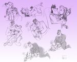 1boy1girl age_difference anthro anthropomorphic black_fur black_hair cartoon cartoon_network cat chinese_female chubby_male crossover dilf disney furry hetero interspecies juniper_lee licking mature_anthro mature_male oral penetration peter_pete peter_pete_sr. sex size_difference sketch the_life_and_times_of_juniper_lee thin_female young_adult_woman