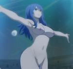  1girl alluring areola areolae armpits arms azn belly blue_eyes blue_hair breasts fairy_tail female female_full_frontal_nudity female_nudity fully_nude_woman girl hair hips juvia_lockser juvia_loxar navel nipples nude open_arms pussy shoulders skinny_dipping smile solo stomach swimming swimming_pool thighs underwater 