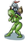  dragon_quest genderswap rule_63 slime_knight 