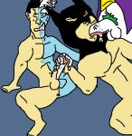  batman batman_(series) dc dc_comics dcau harvey_dent salvo90 the_joker two-face yaoi 