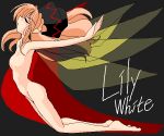 1girl female lily_white nude oekaki solo touhou 