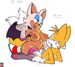  1boy 1girl age_difference anthro bat canid canine cowgirl_position digital_media_(artwork) duo fox from_front_position furry high_res interspecies male male/female mammal miles_&quot;tails&quot;_prower nipples nude older_female on_bottom on_top pixel_(artwork) rouge_the_bat sega sex sonic_the_hedgehog_(series) tattoo unknown_artist younger_male 