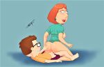  american_dad ass breasts crossover erect_nipples erect_penis family_guy lois_griffin reverse_cowgirl_position slappyfrog steve_smith thighs vaginal 