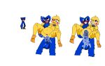  blue_body blue_fur blue_penis cum_in_pussy cum_inside cum_on_balls cum_on_penis five_nights_at_freddy&#039;s_2 grin huggy_wuggy poppy_playtime ribbon sex standing standing_sex toy_chica yellow_handwear 