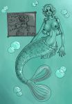  caimie mermaid one_piece topless_(female) 