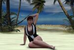 3d ass beach big_breasts housewife isabelle_(boudartmoreau) isabelle_cartoons_truestory_toons mature_female
