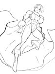 boob_window dc_comics dc_comics huge_breasts light-skinned_female niconuva power_girl sketch superheroine superman_(series)