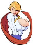  boob_window colored dc_comics dc_comics huge_breasts light-skinned_female niconuva power_girl superheroine superman_(series) 