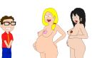  american_dad aunt_and_nephew francine_smith gwen_ling incest mom_son mother&#039;s_duty pregnant sisters steve_smith 