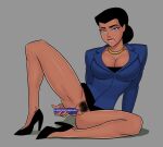  1girl 1girl big_breasts black_hair blue_eyes breasts comic_book_character demigod diana_prince female_focus high_res justice_league_unlimited mature mature_female patreon patreon_paid patreon_reward short_hair solo_female sunsetriders7 superheroine tagme wonder_woman 