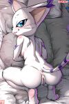 1girl ai_generated ass bbmbbf digimon gatomon palcomix pussy toon.wtf 