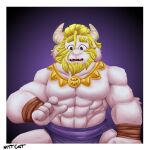 1:1 1:1_aspect_ratio 1boy 2d 2d_(artwork) :0 abs anthro anthro_only artist_name artist_signature asgore_dreemurr bara boss_monster caprine digital_media_(artwork) dilf furry furry_male furry_only goat hi_res high_res highres horns male male_anthro male_only mammal mature mature_male maxthecat monster muscular muscular_male simple_background solo_anthro solo_male surprised surprised_expression topless topless_anthro topless_male undertale undertale_(series) video_game_character video_game_franchise video_games white_border white_fur