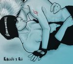 gai_mizuki kakashi_hatake kissing naruto yaoi 