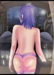  ass back e-nat from_behind konan lingerie moon naruto panties paper solo thighhighs thong topless 