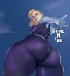  1girl 2021 ass athletic athletic_female big_ass big_breasts blonde_hair blue_eyes bodysuit bottom_heavy bubble_ass bubble_butt clothed clothed_female clothes clothing cosplay dat_ass erect_nipples favorite female_only fully_clothed gwen_stacy gwen_stacy_(spider-verse) hourglass_figure huge_ass large_ass long_hair marvel nipple_bulge panamanianprincess pawg round_ass sexy sexy_ass sexy_body sexy_breasts skin_tight spider-gwen spider-man:_into_the_spider-verse spider-man_(series) standing superheroine tagme thick_ass thick_thighs thighs thin_waist tight_clothing viewed_from_below wide_hips worm&#039;s-eye_view 