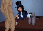 1girl 1girl big_breasts big_breasts black_hair breasts female_focus high_res justice_league_unlimited long_hair mature mature_female patreon patreon_paid patreon_reward solo_female something_unlimited sunsetriders7 tagme zatanna zatanna_zatara