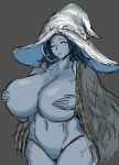 elden_ring gigantic_ass gigantic_breasts hourglass_figure momiji_(artist) ranni_the_witch