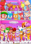  8girls amy_rose archie_comics bbmbbf blaze_the_cat cosmo_the_seedrian hooters mina_mongoose mobian mobian_(species) mobian_hooters mobians mobius_unleashed palcomix rouge_the_bat sally_acorn sega shade_the_echidna sonic_(series) sonic_the_hedgehog_(series) sonic_x tagme vanilla_the_rabbit 
