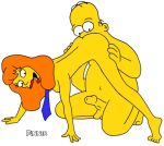  homer_simpson mindy_simmons pinner the_simpsons white_background yellow_skin 