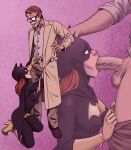  age_difference barbara_gordon batgirl batman_(series) big_penis coat daughter dc_comics father father_&amp;_daughter fellatio glasses incest james_gordon long_hair masked_female moustache older_male older_man_and_younger_woman pants_down pants_pull pants_pulled_down penis_in_mouth red_hair redhead saliva_trail secret_identity superheroine tight_clothing undone_belt visible_nipples younger_female 