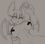  1girl 1girl 1girl abs anthro bat bat_wings belly_button big_breasts breasts eyelashes female_only furry gem gloves lipstick midriff mostly_nude muscle muscular_female pasties plump_lips pubic_hair reliusmax rouge_the_bat sega sketch solo_female solo_focus sonic_the_hedgehog_(series) under_boob 