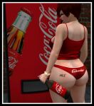  ass clothes futarika glasses soda vending_machine 