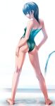  anime ass ecchi full_body non-nude pose sexy_ass standing swimsuit 