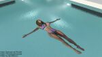 3d bikini comic fira3dx high_res relaxing sample sexy sunbathing swimming_pool teaser