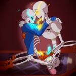 1:1 1:1_aspect_ratio 2010s 2017 2boys 2d 2d_(artwork) animated_skeleton bed bedroom big_dom big_dom_small_sub bigger_dom bigger_dom_smaller_sub bigger_male bigger_penetrating bigger_penetrating_smaller blue_blush blue_jacket blue_penis blue_tongue blush boots bottom_sans bottomless bottomless_male brother brother/brother brother_and_brother brother_penetrating_brother brothers digital_media_(artwork) duo ectopenis ectoplasm ectotongue facing_another fontcest gay gloves glowing glowing_eye glowing_genitalia glowing_penis incest indoors jacket larger_male larger_penetrating male male/male male_only male_penetrated male_penetrating male_penetrating_male mastery_position monster on_bed orange_blush orange_penis orange_tongue papyrus papyrus_(undertale) papysans partially_clothed partially_clothed_male penetration pink_slippers precum precum_drip precum_on_penis red_boots red_gloves saliva saliva_on_finger sans sans_(undertale) seme_papyrus sex shoes_on sitting_on_bed skeleton slippers small_sub small_sub_big_dom smaller_male smaller_penetrated smaller_sub smaller_sub_bigger_dom soul soul_sex sweat text tongue tongue_out top_papyrus uke_sans undead undertale undertale_(series) video_game_character video_games yaoi