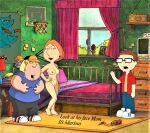  american_dad ass breasts chris_griffin crossover erect_nipples family_guy glasses lois_griffin nude shaved_pussy steve_smith thighs 