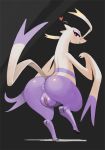  anus bittenhard butt female from_behind looking_at_viewer mienshao pokemon pussy 
