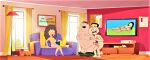  bonnie_swanson breasts erect_nipples erect_penis family_guy glenn_quagmire nude peter_griffin thighs 