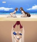  15_bishoujo_hyouryuuki 2girls anime beach bikini female gif hair hentai masturbation multiple_girls sand short_hair swimsuit very_long_hair water yuri 