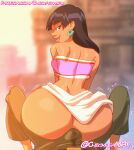 1boy 1girl 2024 ass bedroom_eyes big_ass big_butt brown_hair bubble_ass bubble_butt bulge bulge_rubbing bulge_through_clothing buttjob chel chickpea clothed_male color colored dark-skinned_female dreamworks earrings female huge_ass huge_butt interracial latina light-skinned_male lighting loincloth long_hair looking_at_viewer looking_back looking_back_at_viewer looking_over_shoulder male motion_lines pov precum precum_through_clothing rubbing_bulge seductive seductive_look seductive_smile sex sexy sexy_ass sexy_body smile teasing the_road_to_el_dorado tulio_(the_road_to_el_dorado)