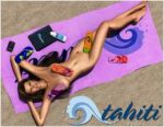  beach beach_towel nude sandals sydgrl3d 